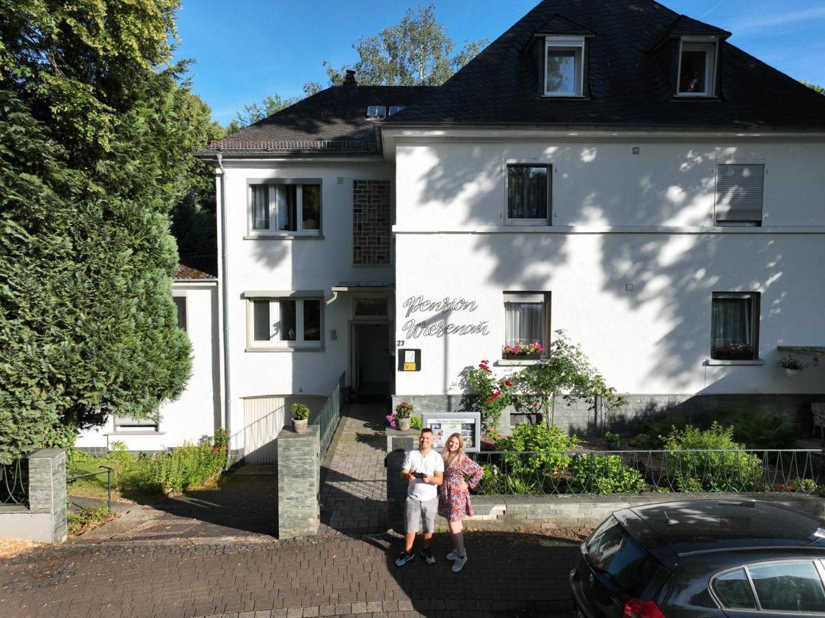 Hotel Pension Wiesenau Salzhausen Екстериор снимка
