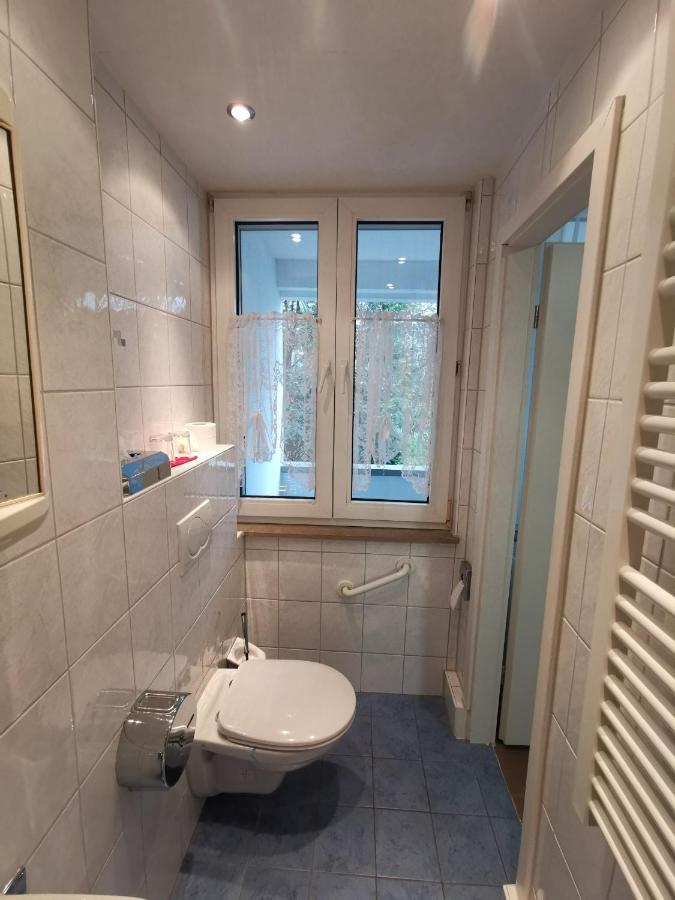 Hotel Pension Wiesenau Salzhausen Екстериор снимка